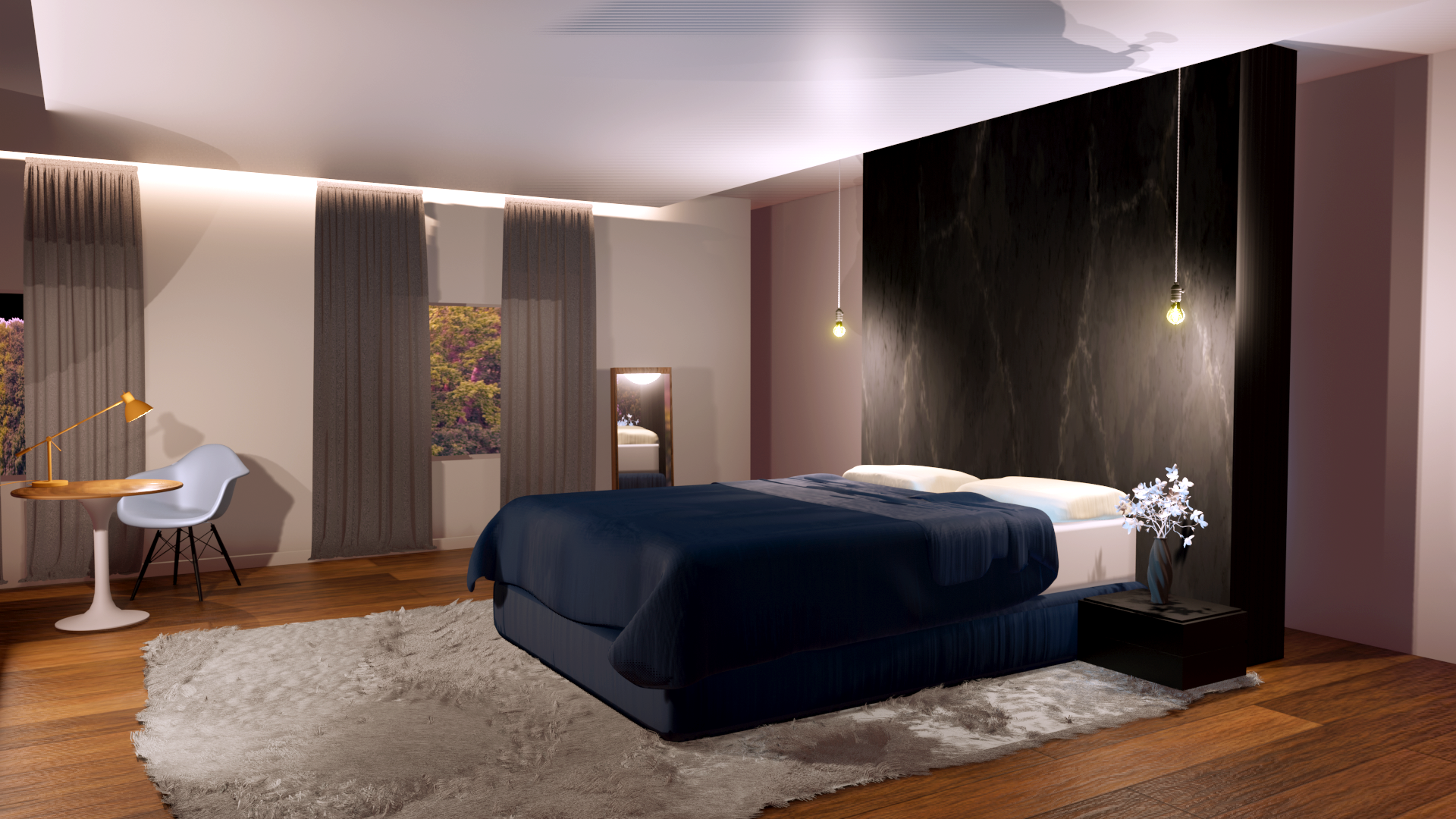 Blender Modern Bedroom
